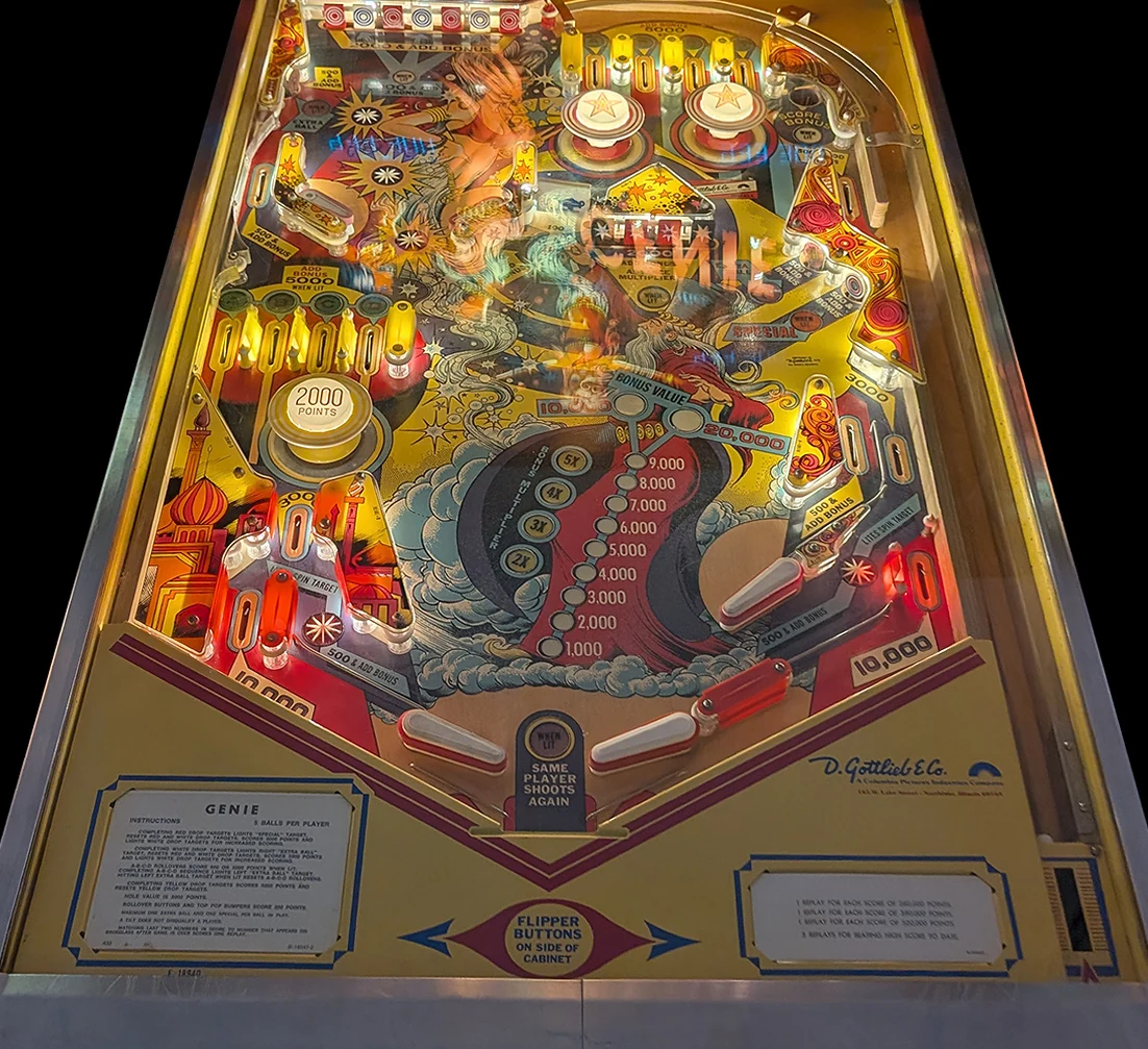 Genie playfield