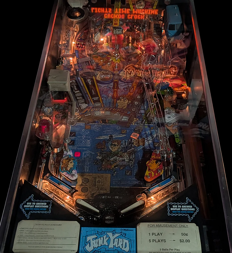 Junk Yard playfield