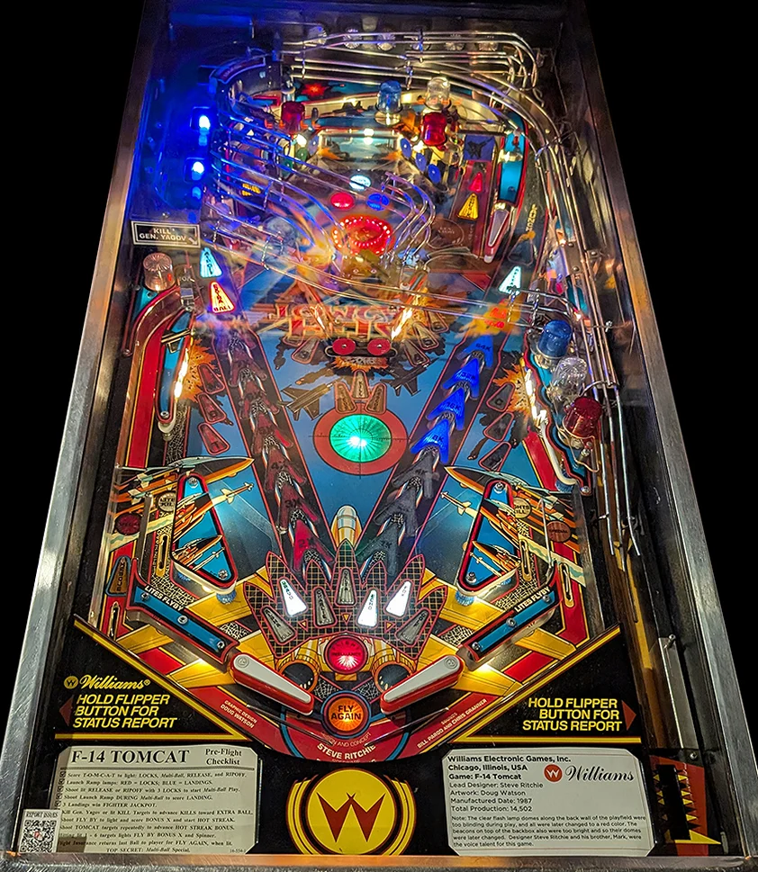 F-14 Tomcat playfield