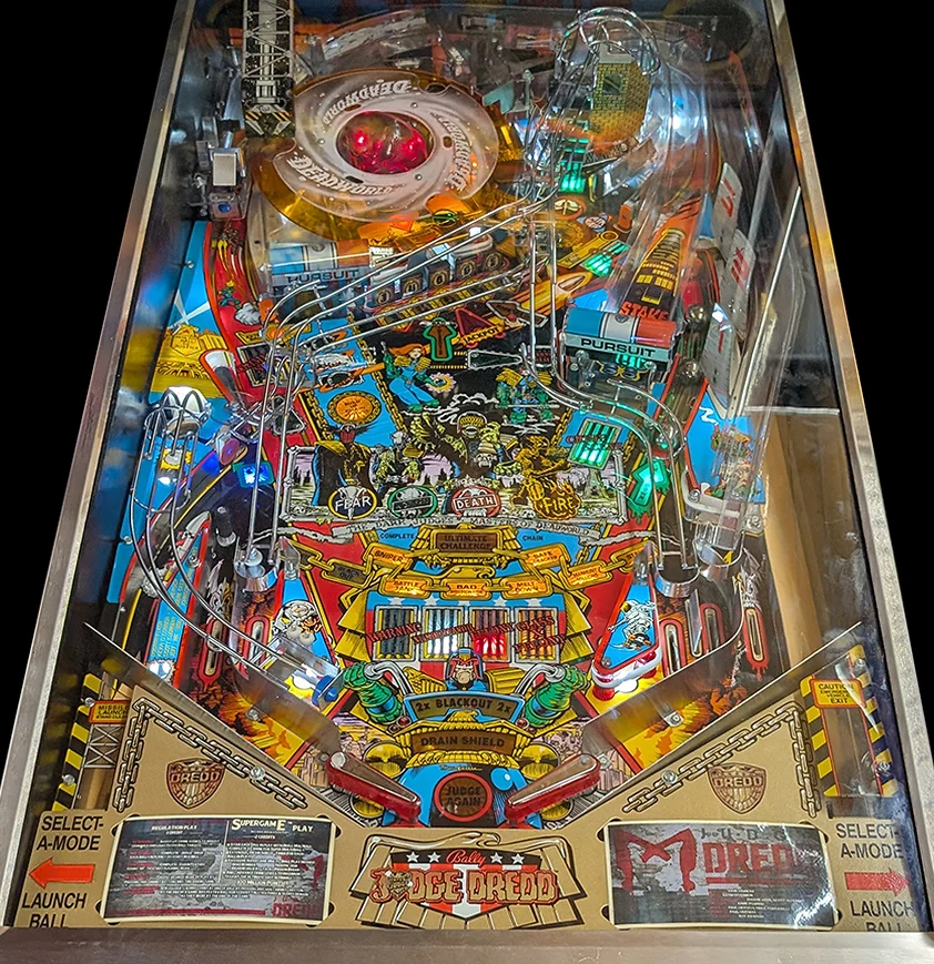Judge Dredd playfield