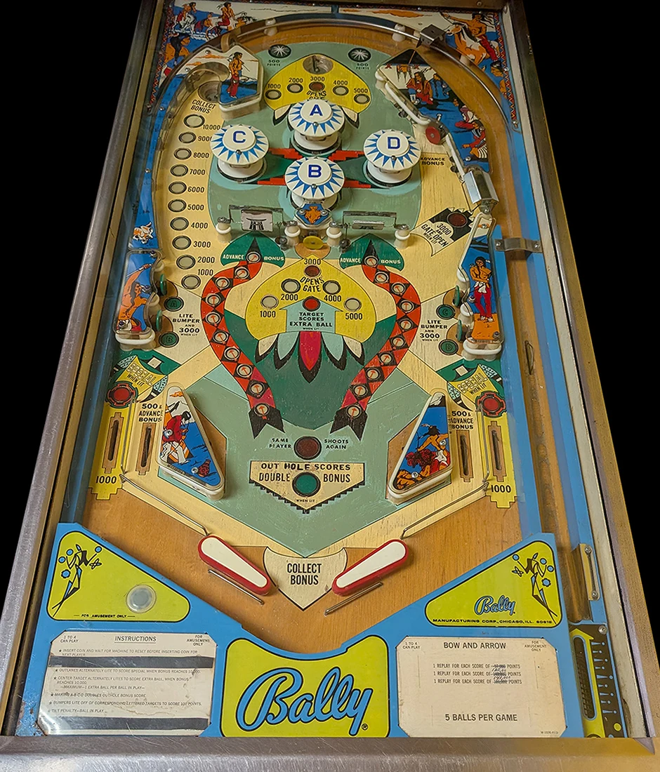 Bow and Arrow playfield