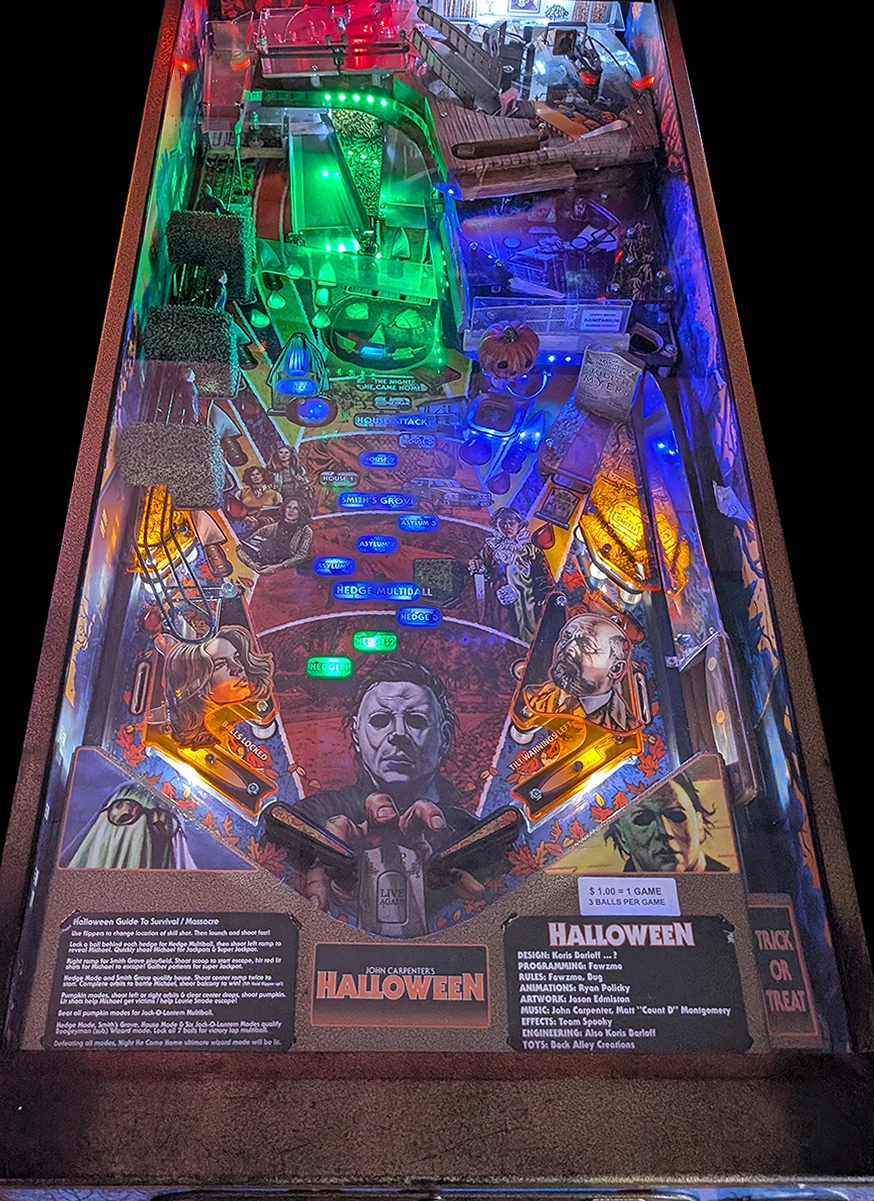 Halloween playfield