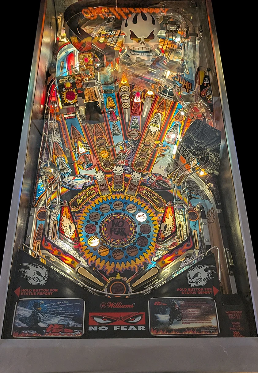 No Fear: Dangerous Sports playfield