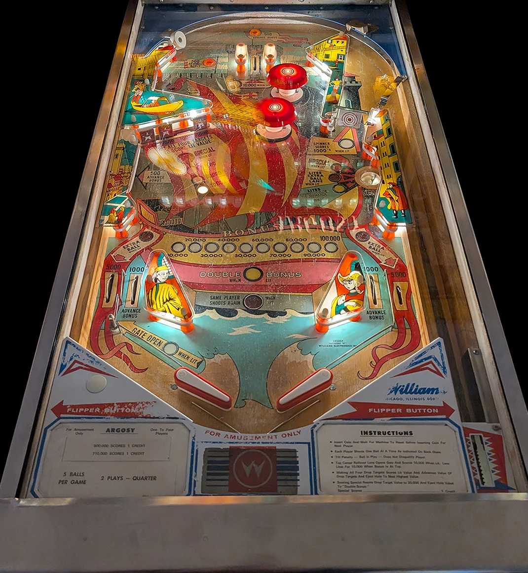Argosy playfield