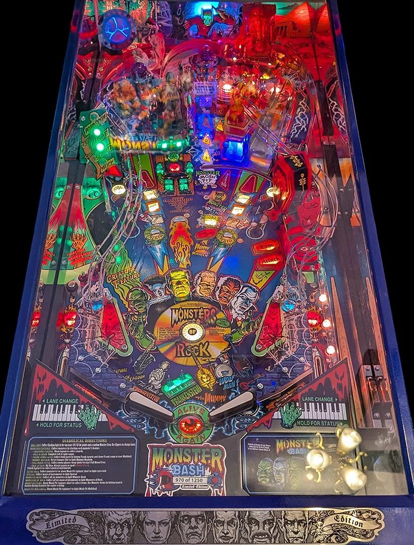 Monster Bash playfield