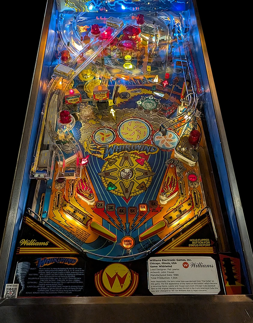 Whirlwind playfield