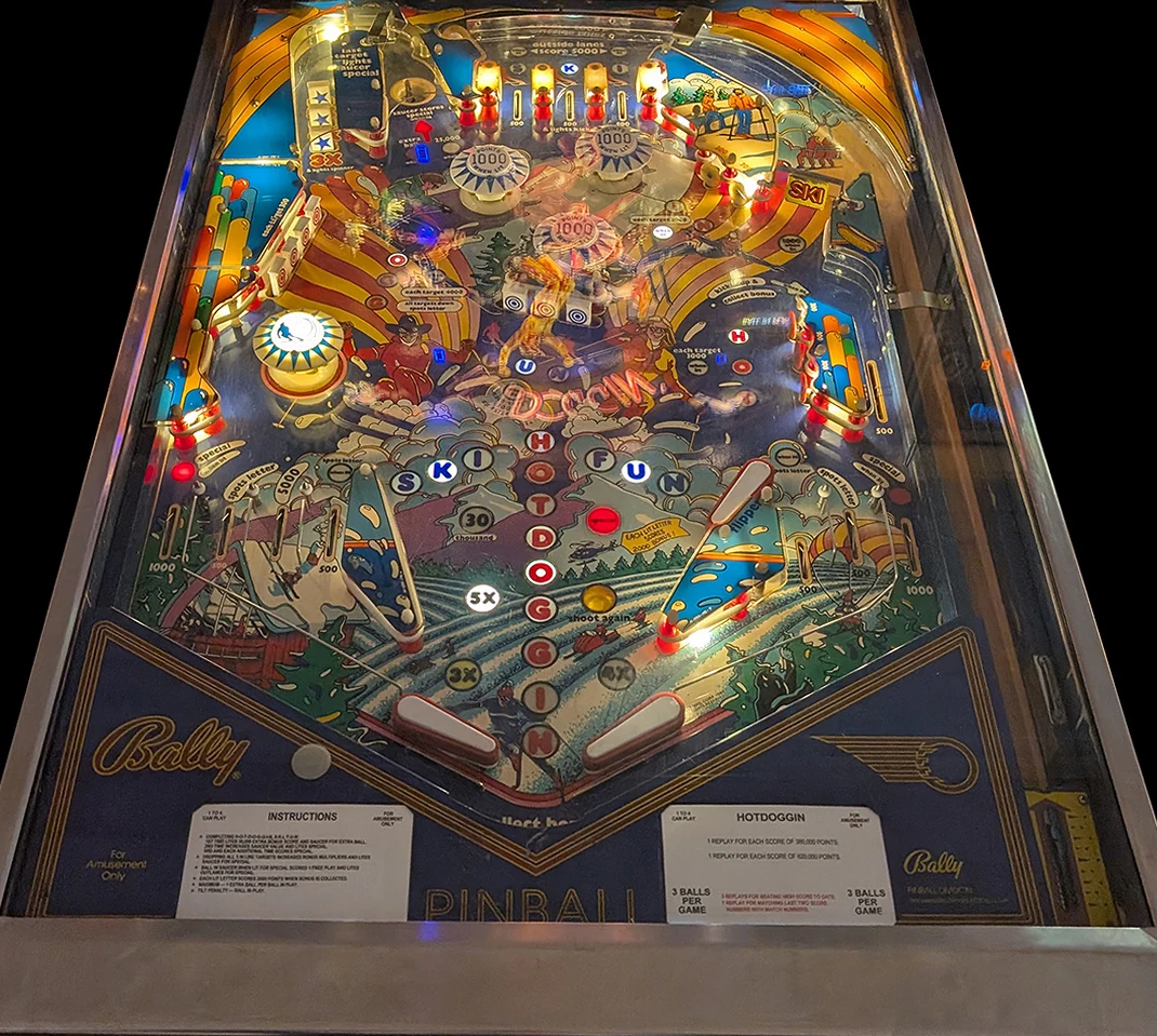 Hotdoggin' playfield