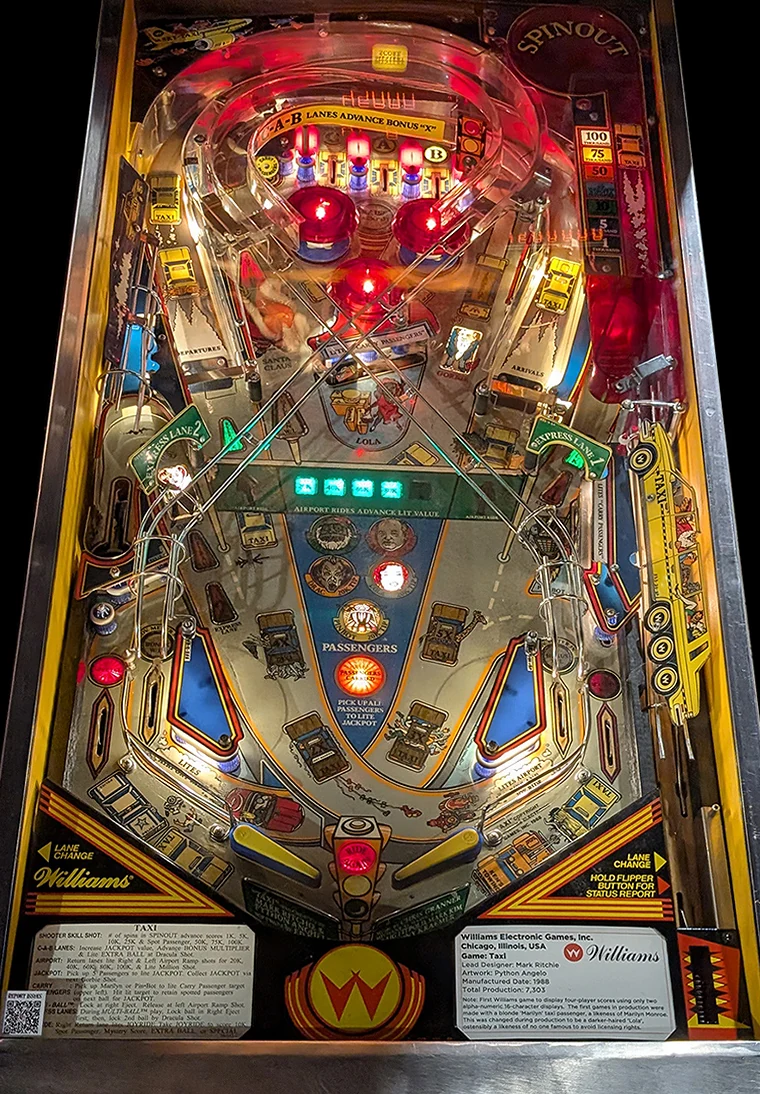 Taxi playfield