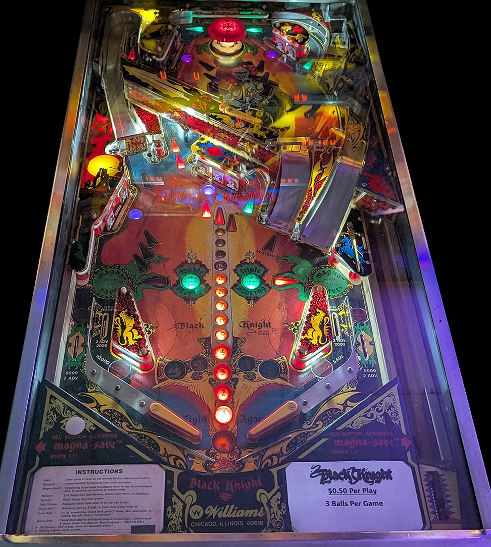 Black Knight playfield