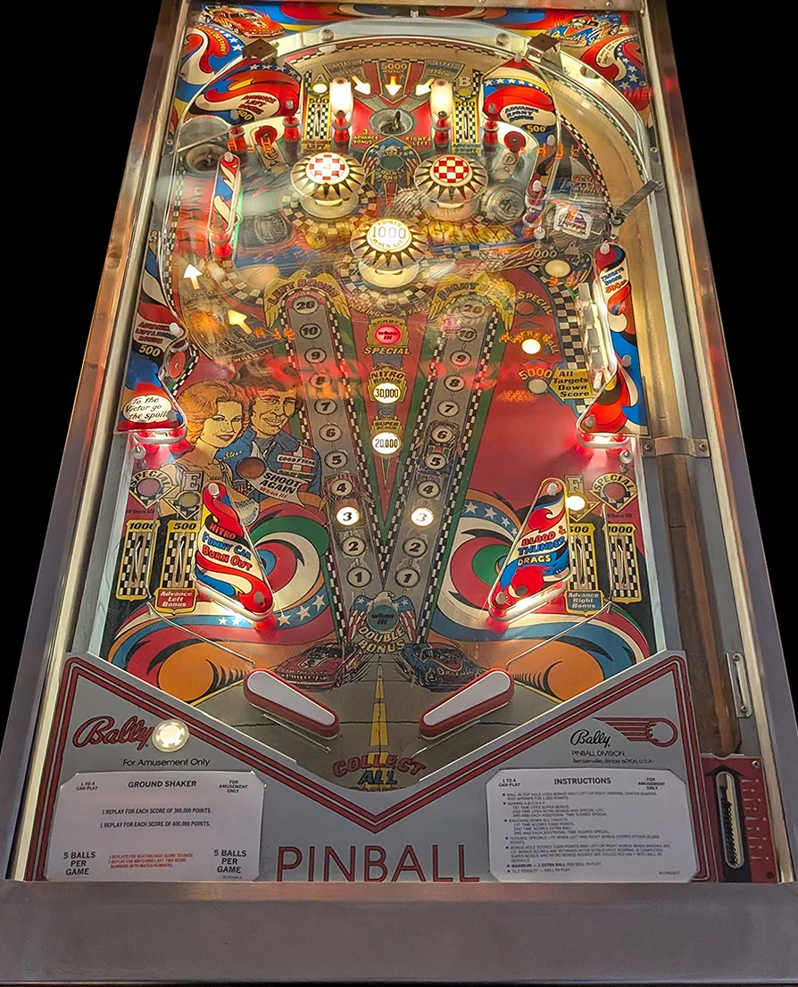 Nitro Ground Shaker playfield