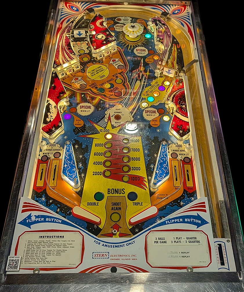 Stars playfield