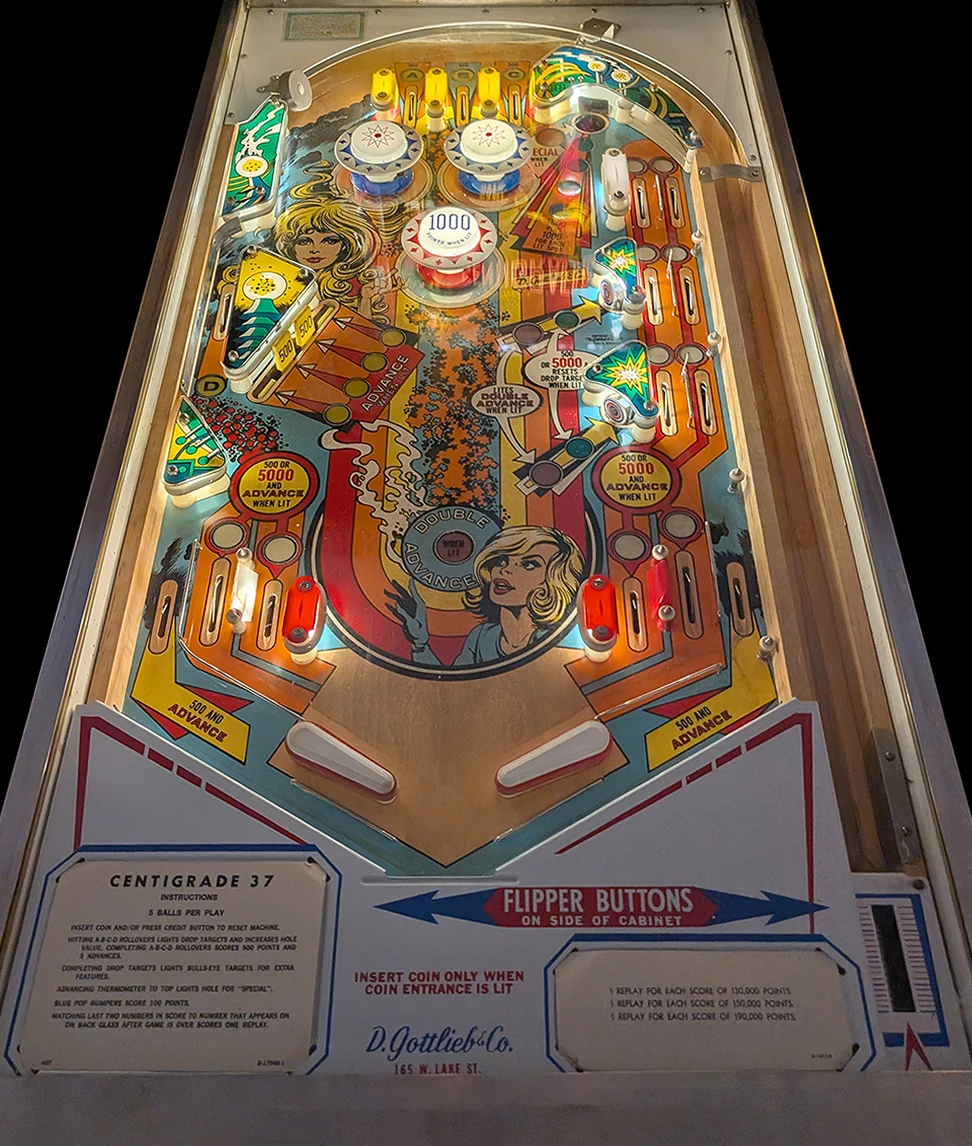 Centigrade 37 playfield