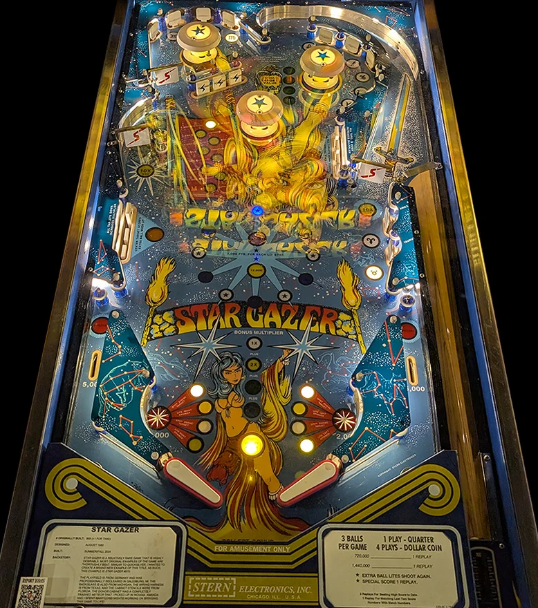 Star Gazer playfield