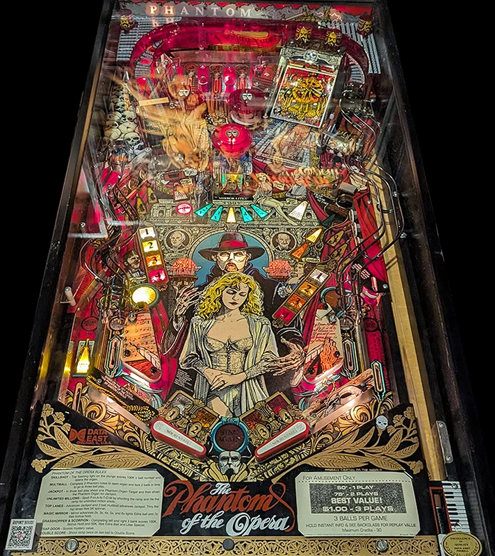 Phantom of the Opera playfield