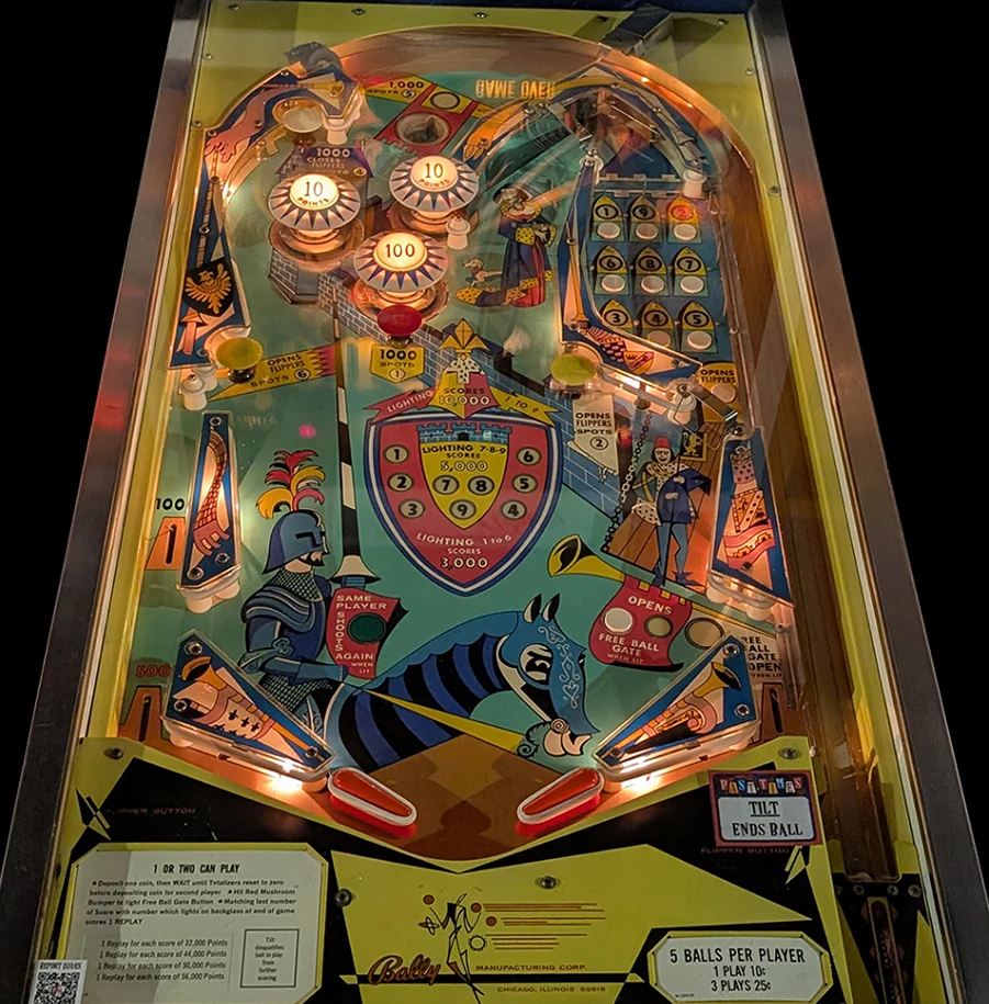 Joust playfield