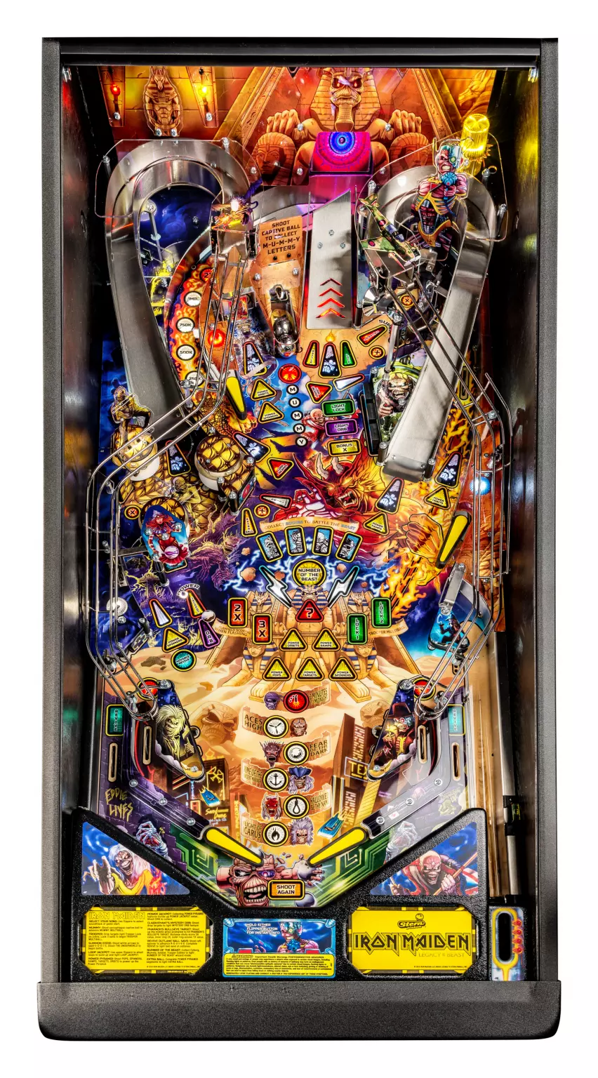 Iron Maiden: Legacy of the Beast playfield