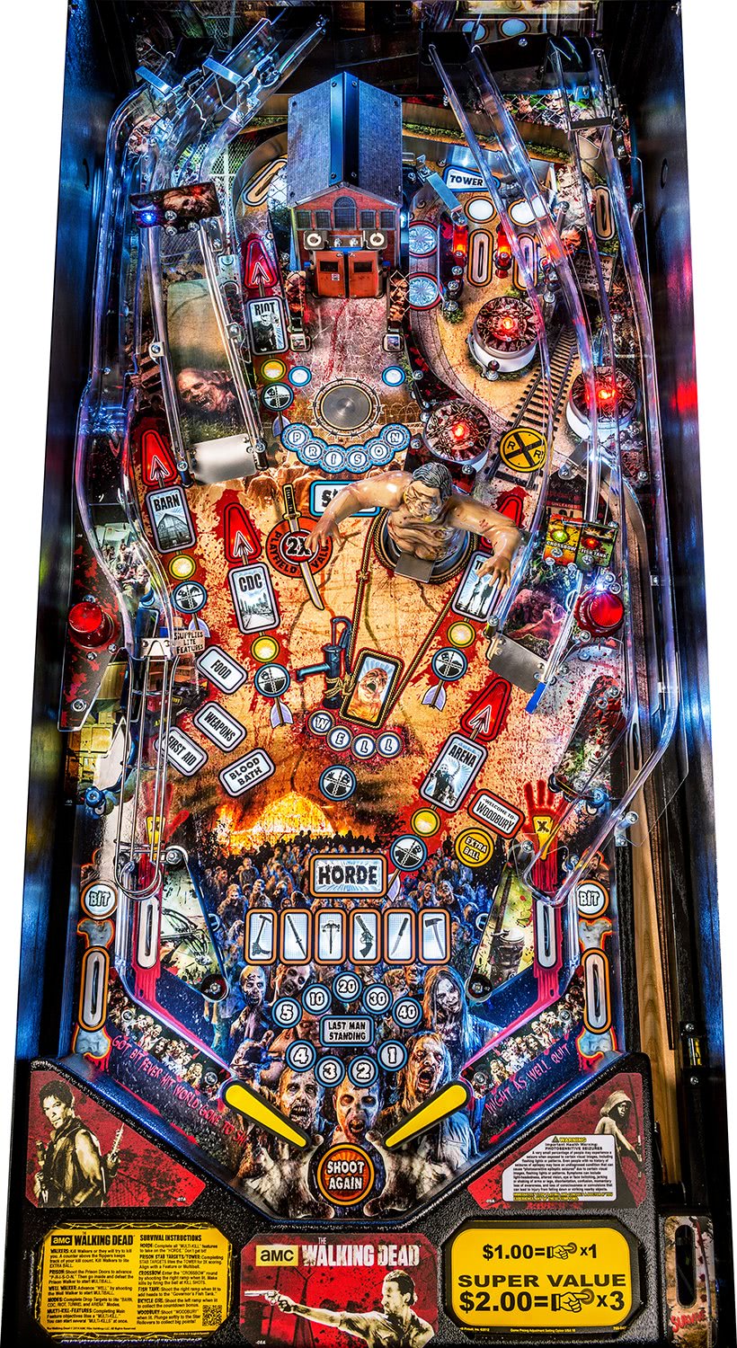 The Walking Dead playfield