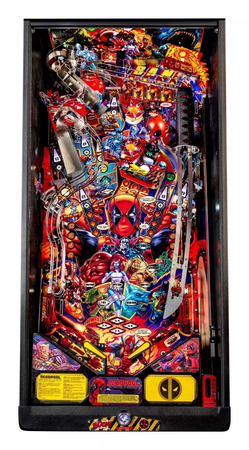 Deadpool playfield