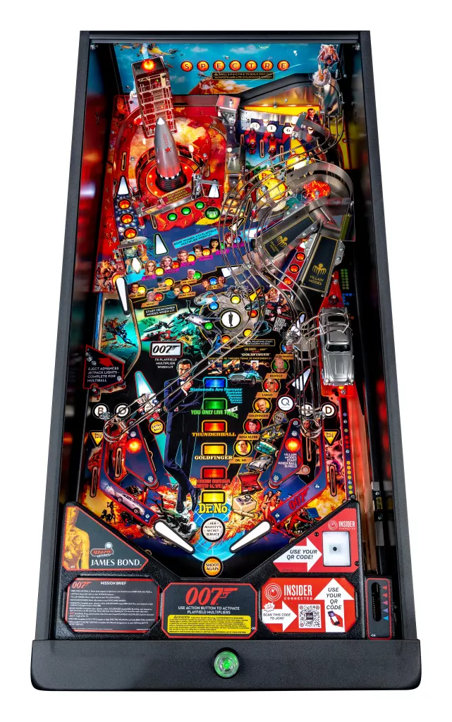 James Bond 007 playfield
