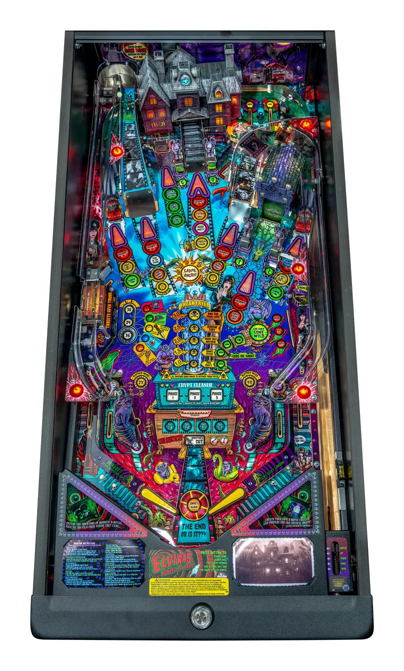 Elvira's House of Horrors playfield