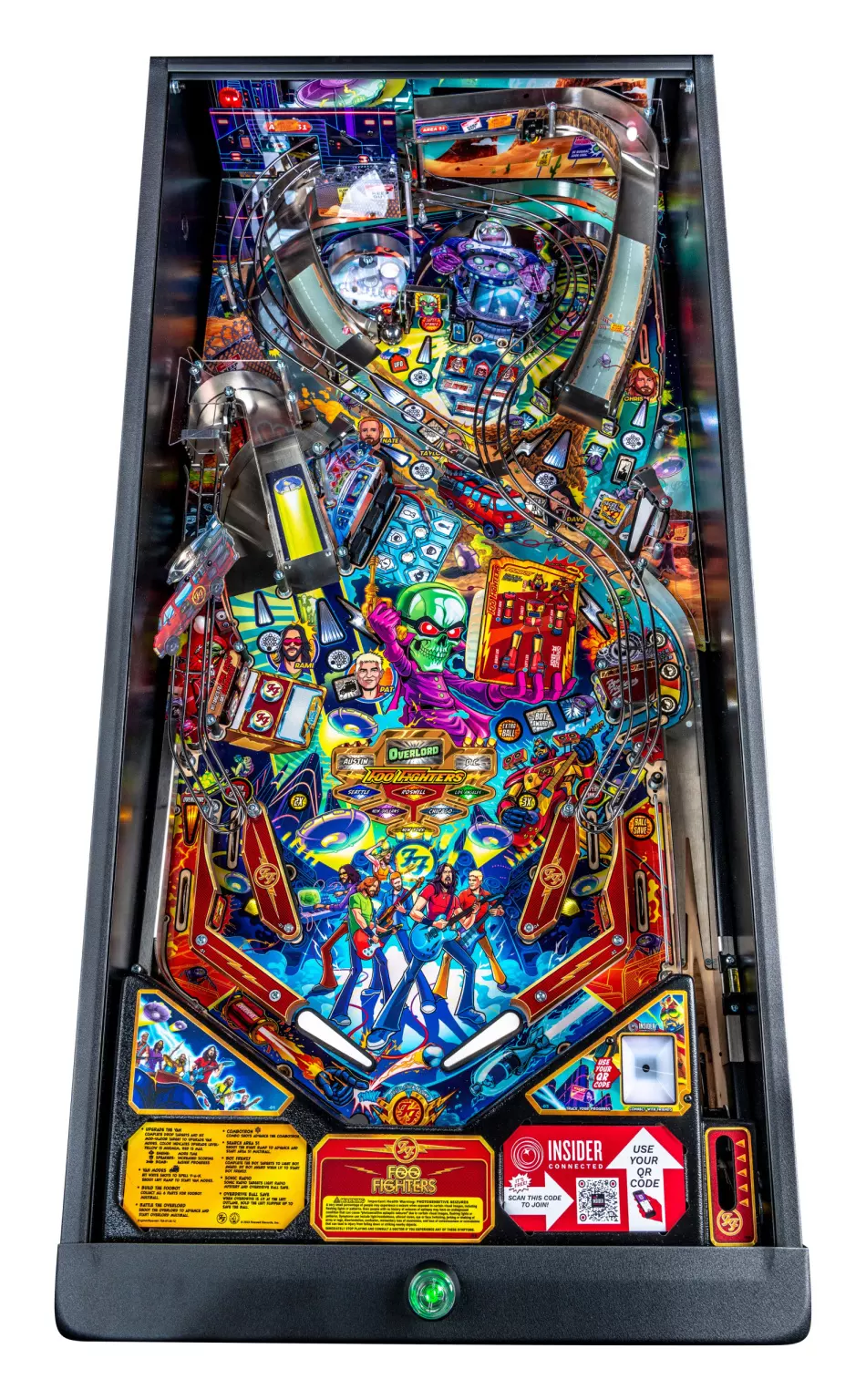 Foo Fighters playfield