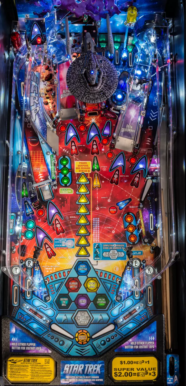 Star Trek playfield