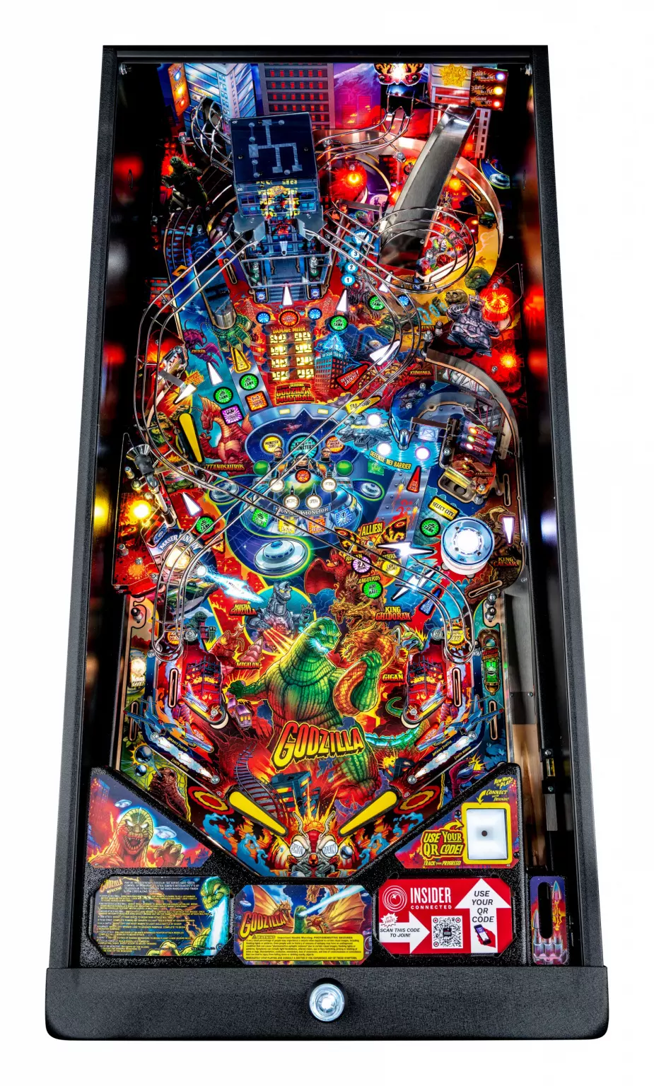 Godzilla playfield