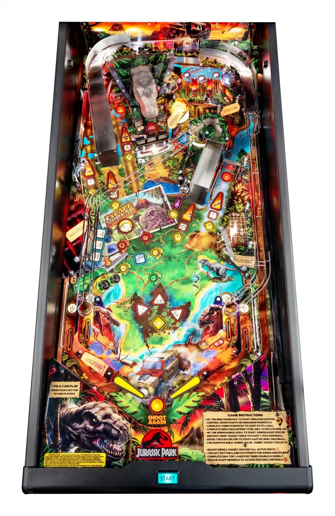 Jurassic Park (Home Edition) playfield