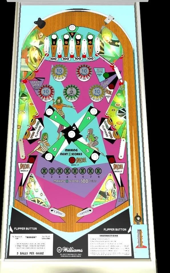 Doozie / Daffie playfield