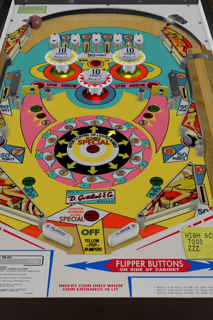Fun Land / Fun Park playfield