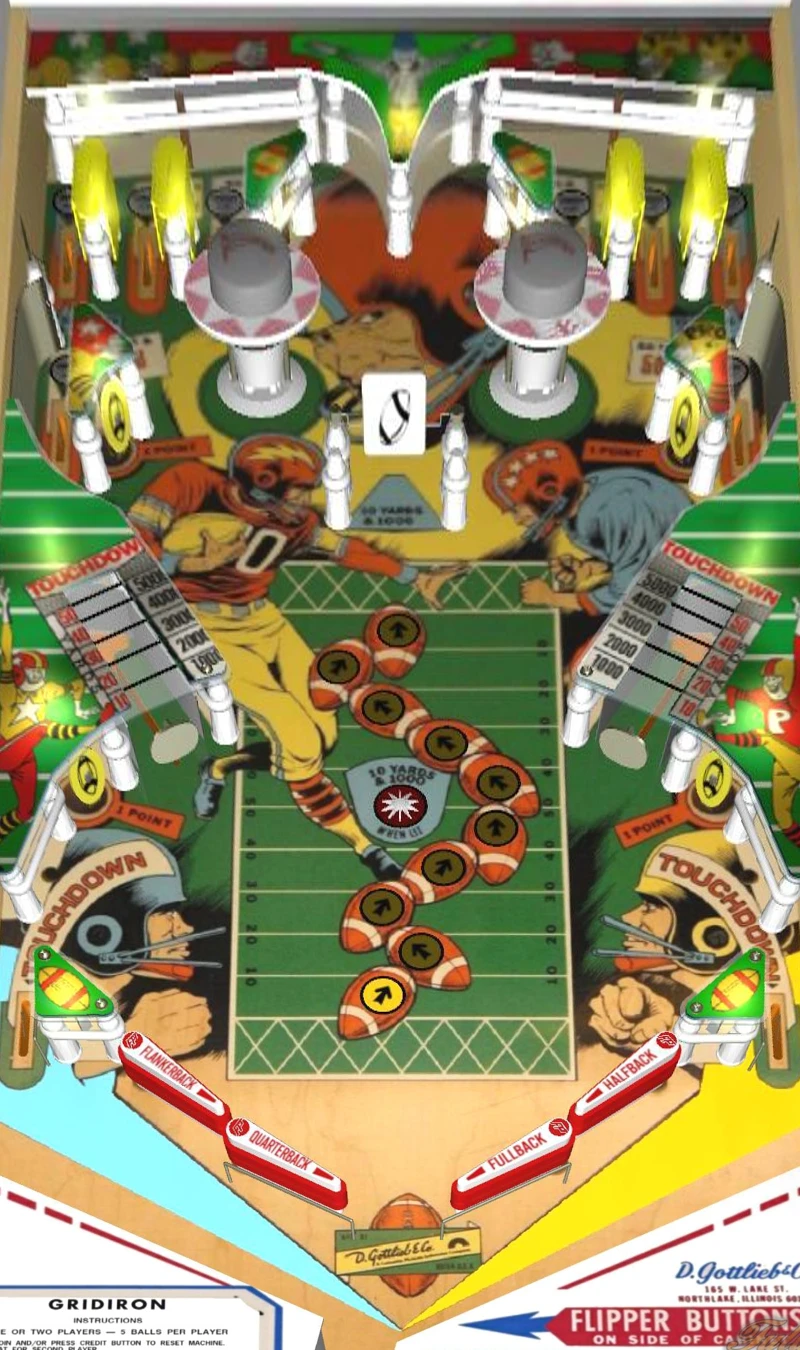 Gridiron / Pro-Football playfield