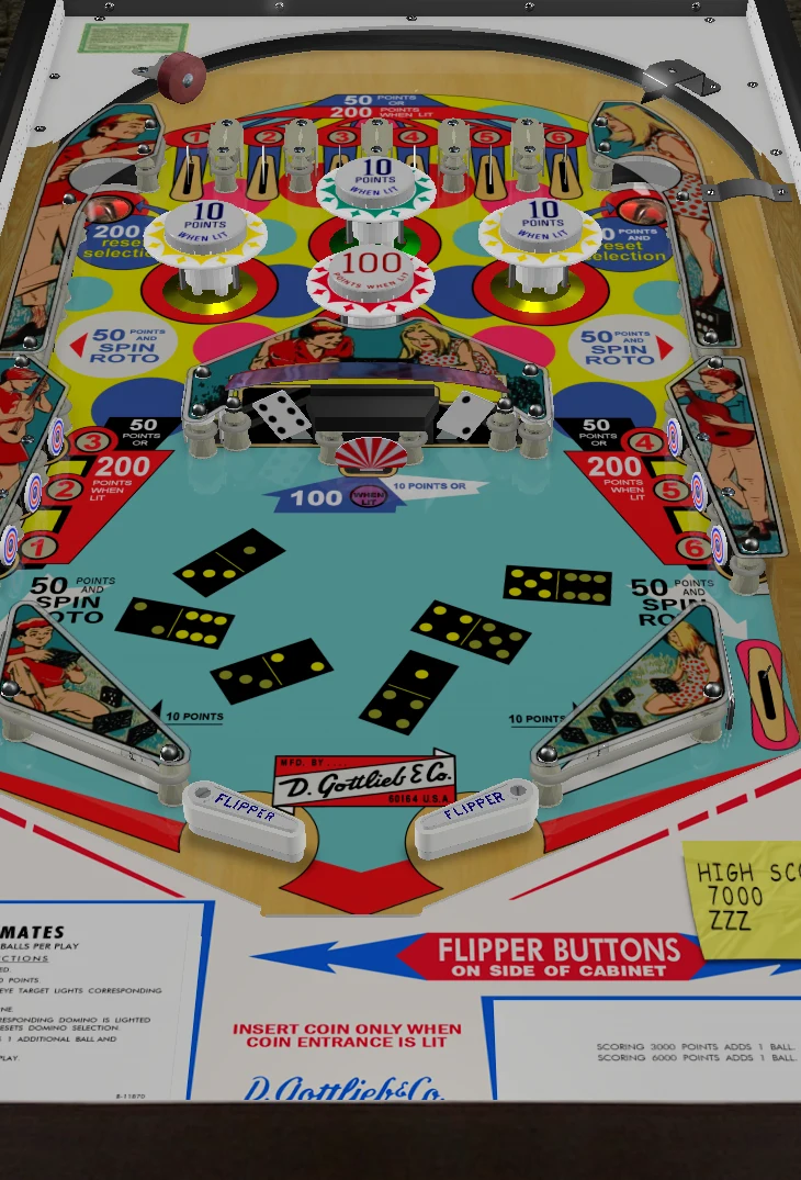 PlayMates playfield